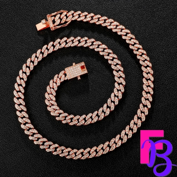 *NEW!* 8mm Iced Miami Cuban Chain - Picture 10 of 16